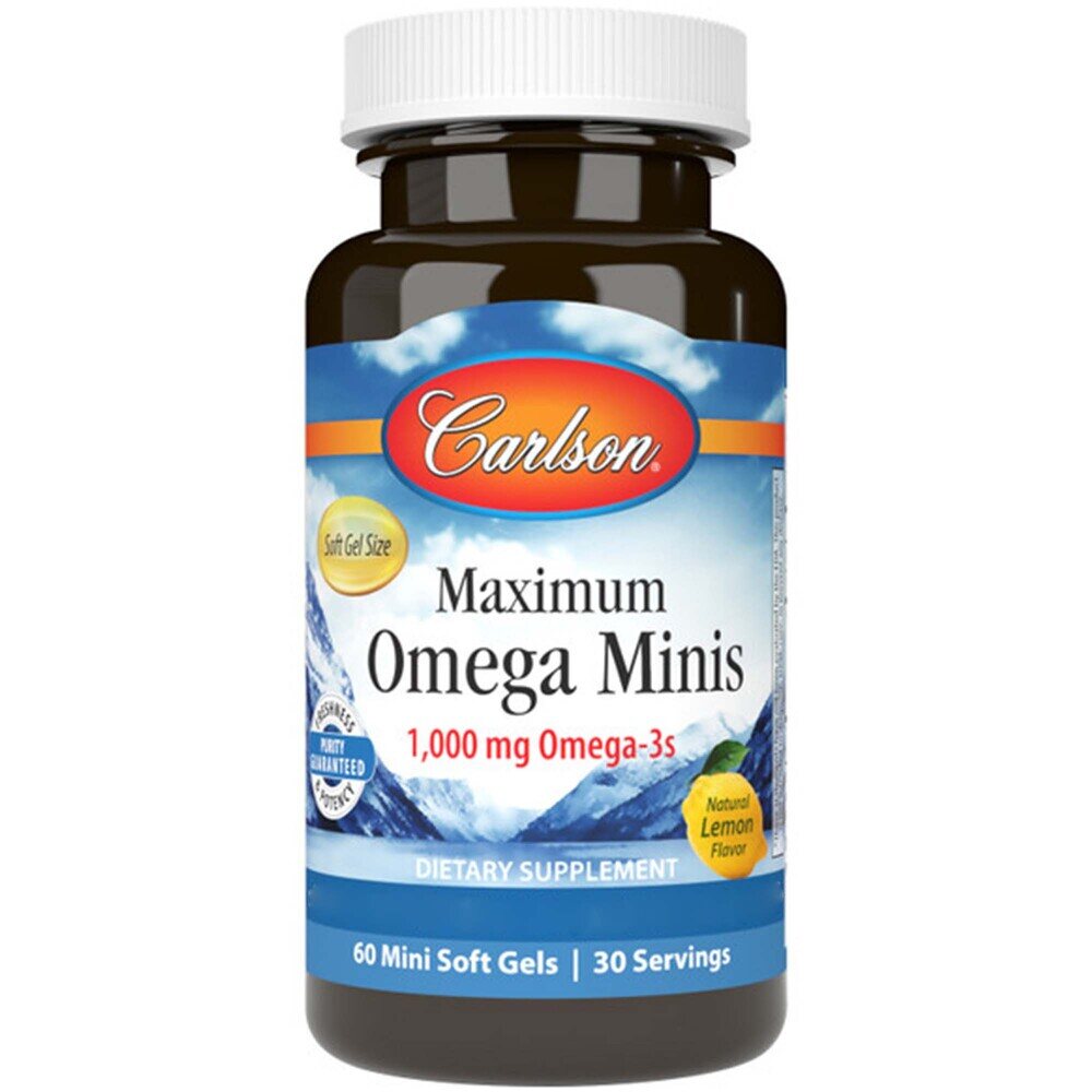 Carlson Labs - Maximum Omega Minis - 80 Softgels - Image 2
