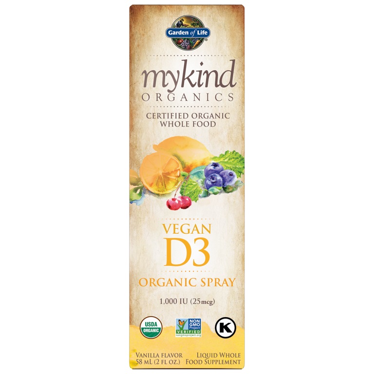 MYKIND ORGANICS D3 SPRAY (Vegan) (2oz) 59ml-image