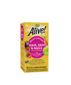 Natures Way Hair Skin & Nail  (60 Softgels)