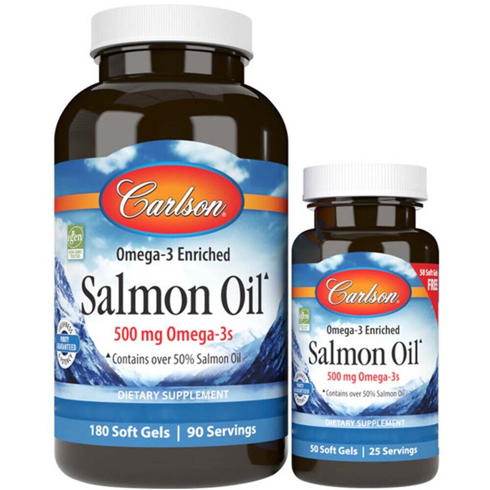 Carlson Labs - Norwegian Salmon Oil - 230 Softgels - Image 2