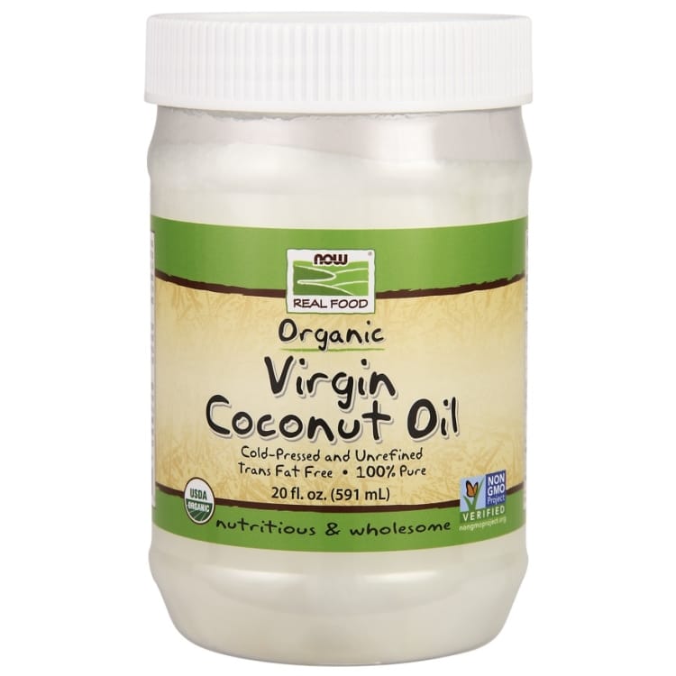Now Foods - Organic Virgin Coconut Oil - 100% Pure - 591 Ml