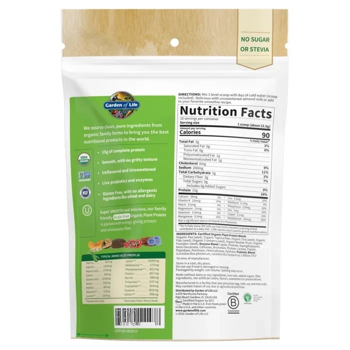 glat og uden smag - 236g