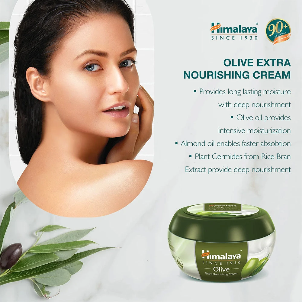 Himalaya - Extra Nourishing Olive Cream - 150 ml - Image 3