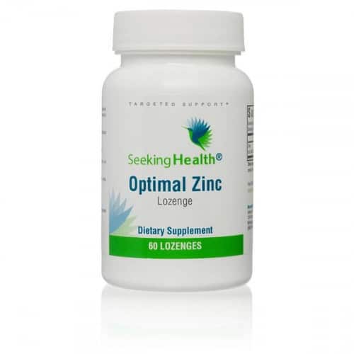 Seeking Health - Optimal Zinc - 60 Lozenges, 15 Mg