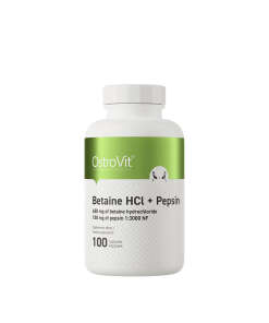 Ostrovit Betaine HCL + Pepsin (100 Capsules)
