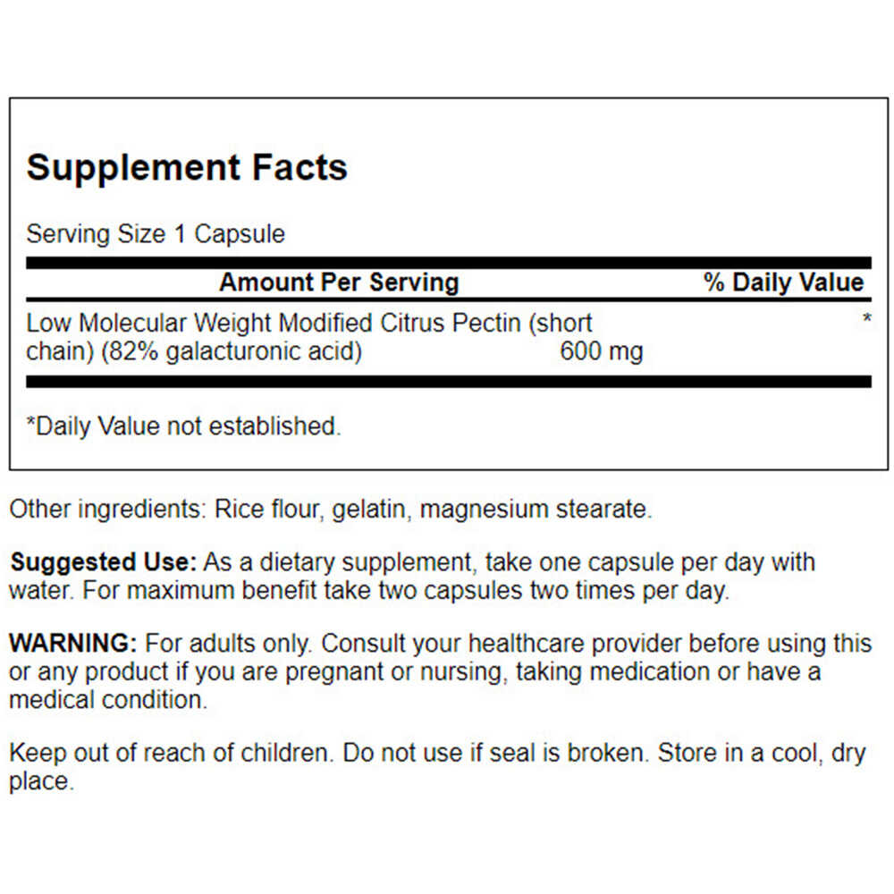 Swanson - PectiPure 600 mg - 60 Capsules - Image 3