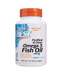 Purified & Clear Omega 3 Fish Oil