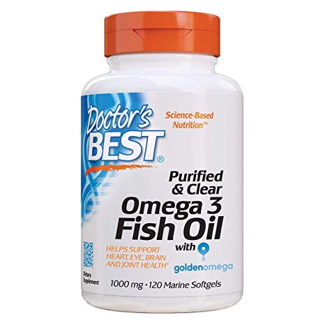 Purified & Clear Omega 3 Fish Oil