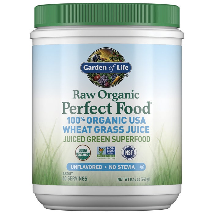 Garden Of Life - Raw Organic Perfect Food 100% Organic American Wheat Grass Juice - 240G