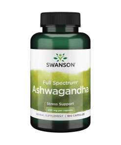 SWANSON Ashwagandha 450mg 100caps