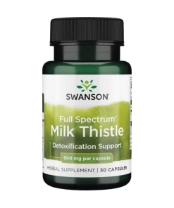 SWANSON FS Milk Thistle 500mg 30 kaps