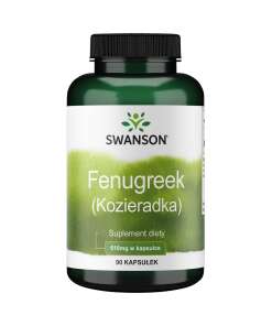 SWANSON Fenugreek (Kozieradka) 610mg 90 kaps