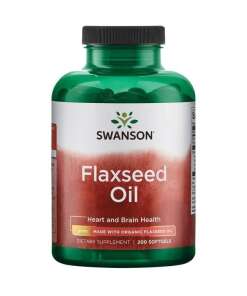 SWANSON Flaxseed Oil 1000mg 200 ¿elków