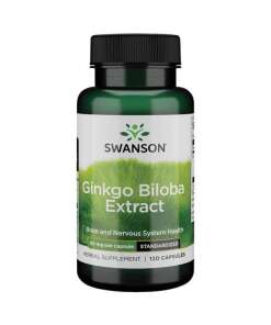 SWANSON Ginkgo Biloba ekstr GinkgoSelect 60mg 120k
