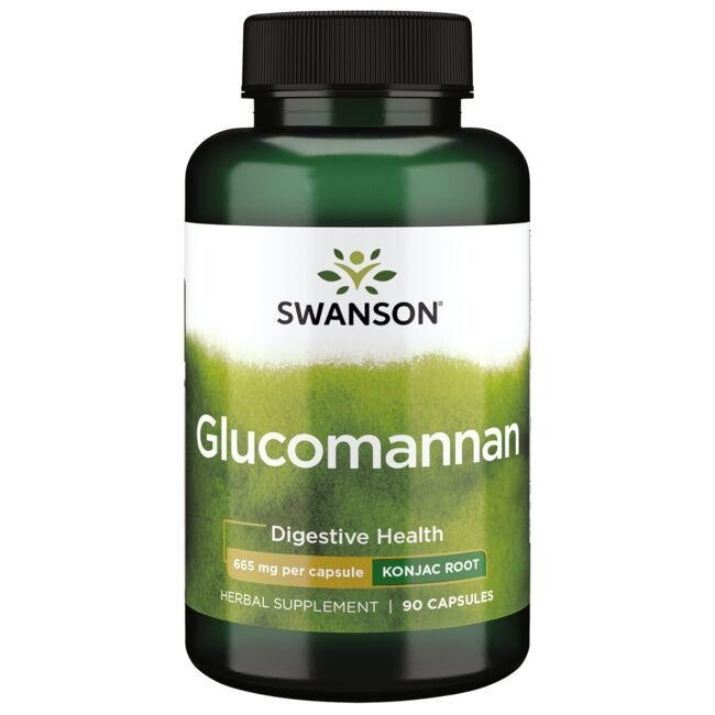 SWANSON Glucomannan 665mg 90 kaps
