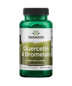 SWANSON Kwercetyna i Bromelina 100 kaps