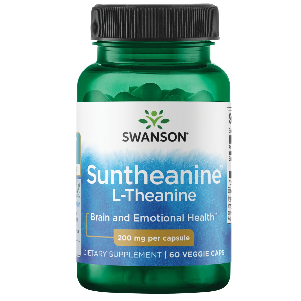 Swanson - L-Theanine 200 Mg - 60 Vcaps