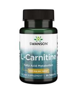 SWANSON L-karnityna 500mg 30 tabl