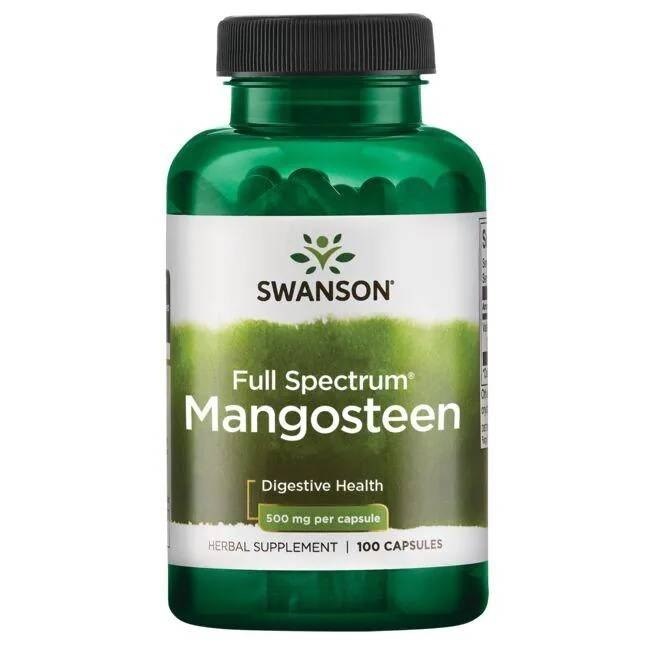 SWANSON Mangostan 500mg 100 kaps
