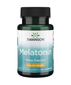 SWANSON Melatonina 1mg 120 kaps