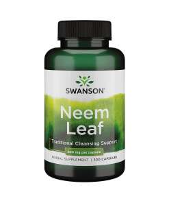 SWANSON Neem Leaf 500mg 100 kaps