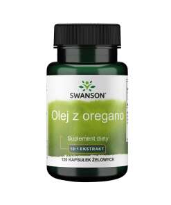SWANSON Oregano Oil 120 kapsu³ki ¿elowe