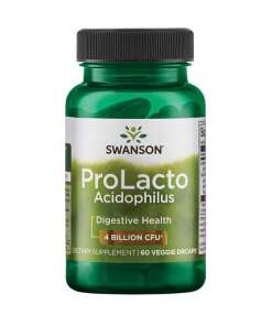 SWANSON Probiotic Prolacto Acidophilus 60 vcaps