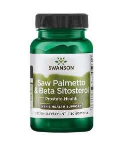 SWANSON Saw Palmetto + Beta-Sitosterol 30vcaps