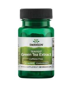 SWANSON TEAVIGO extr. z zielonej herbaty 30vcaps