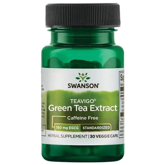 SWANSON TEAVIGO extr. z zielonej herbaty 30vcaps
