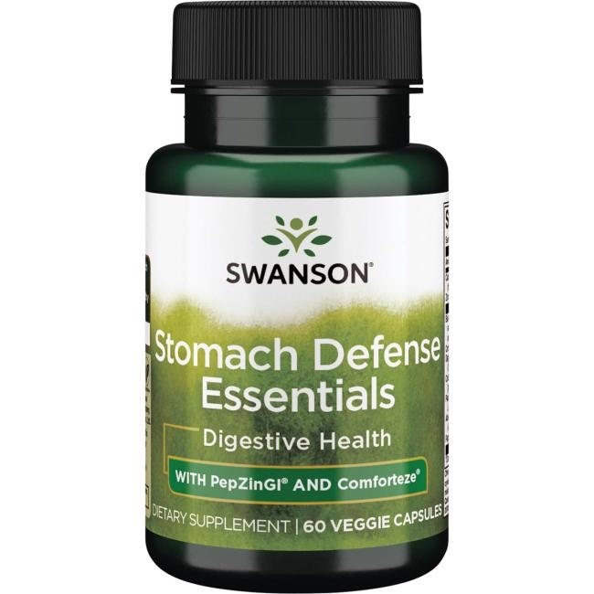 Stomach Defense Essentials with PepZinGI and Comforteze - 60 vcaps