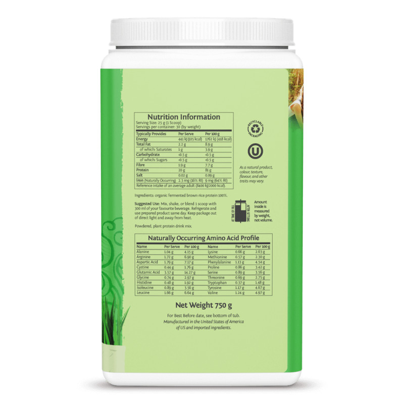 Powder Quantity 750 g