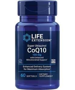 Super Ubiquinol CoQ10 with Enhanced Mitochondrial Support