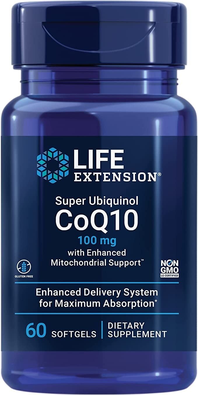 Super Ubiquinol CoQ10 with Enhanced Mitochondrial Support