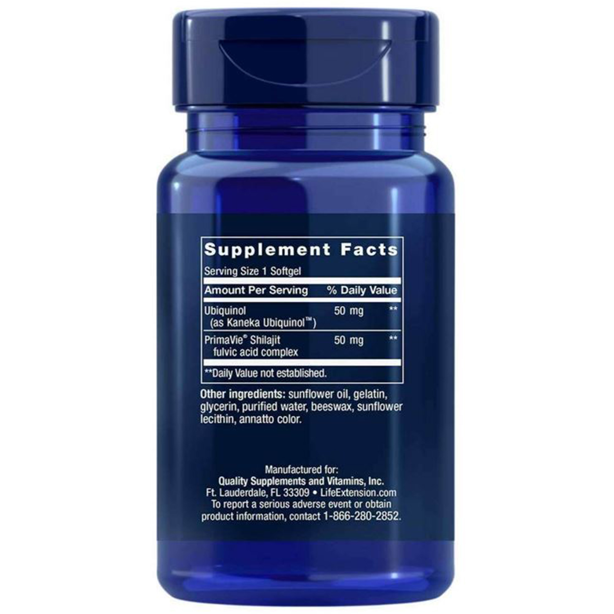 Life Extension - Super Ubiquinol CoQ10 with Enhanced Mitochondrial Support - 100 Softgels, 50mg - Image 5