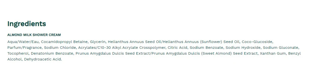 The Body Shop - Almond Milk Shower Cream - 250 ml - Image 2