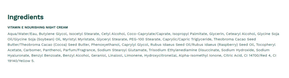 The Body Shop - Vitamin E Night Cream - 50 ml - Image 2