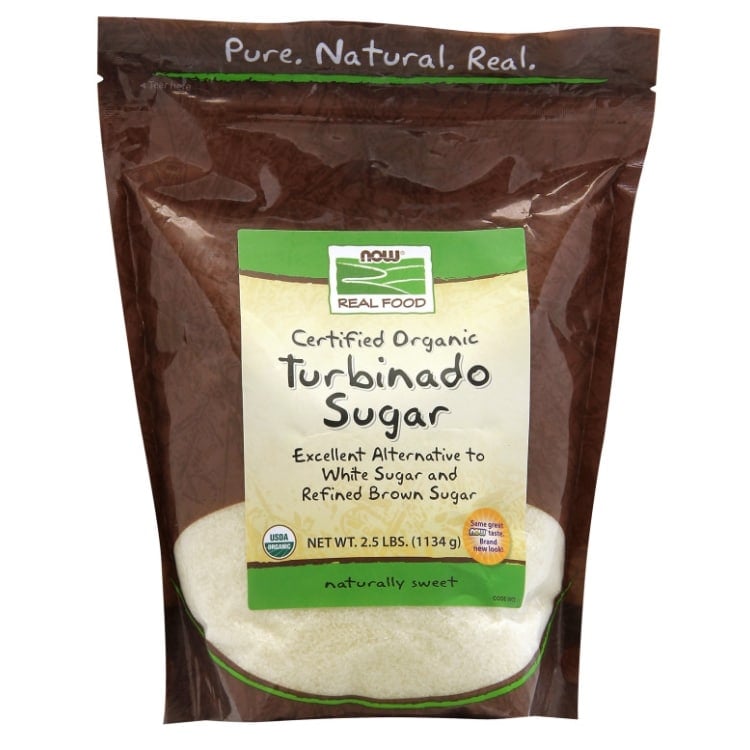 Now Foods - Organic Turbinado Sugar - 1134G