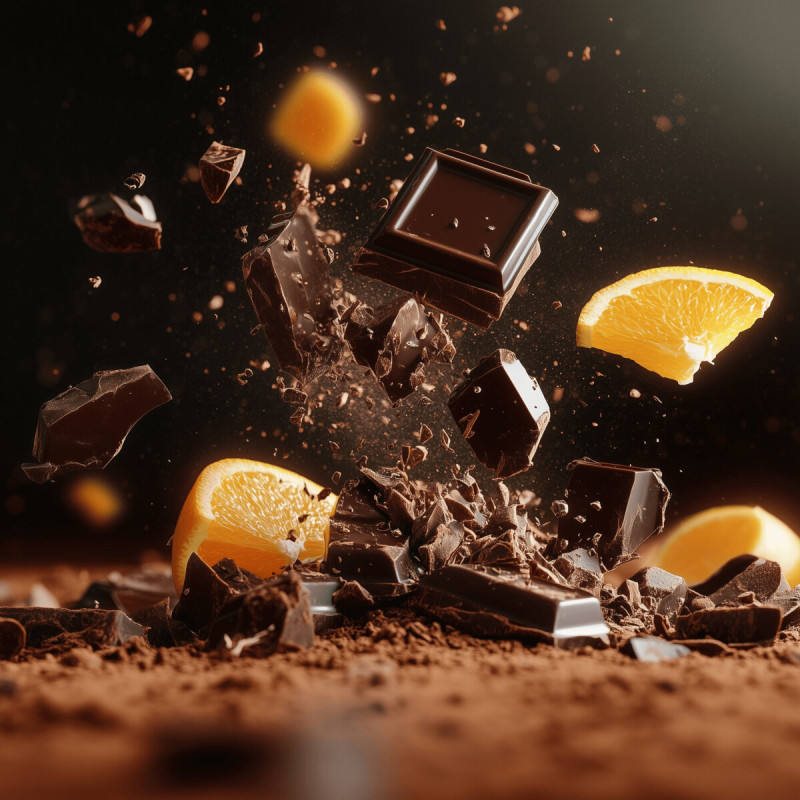 Vitalvibe - Chocolate Bar with Orange - Size - Image 2