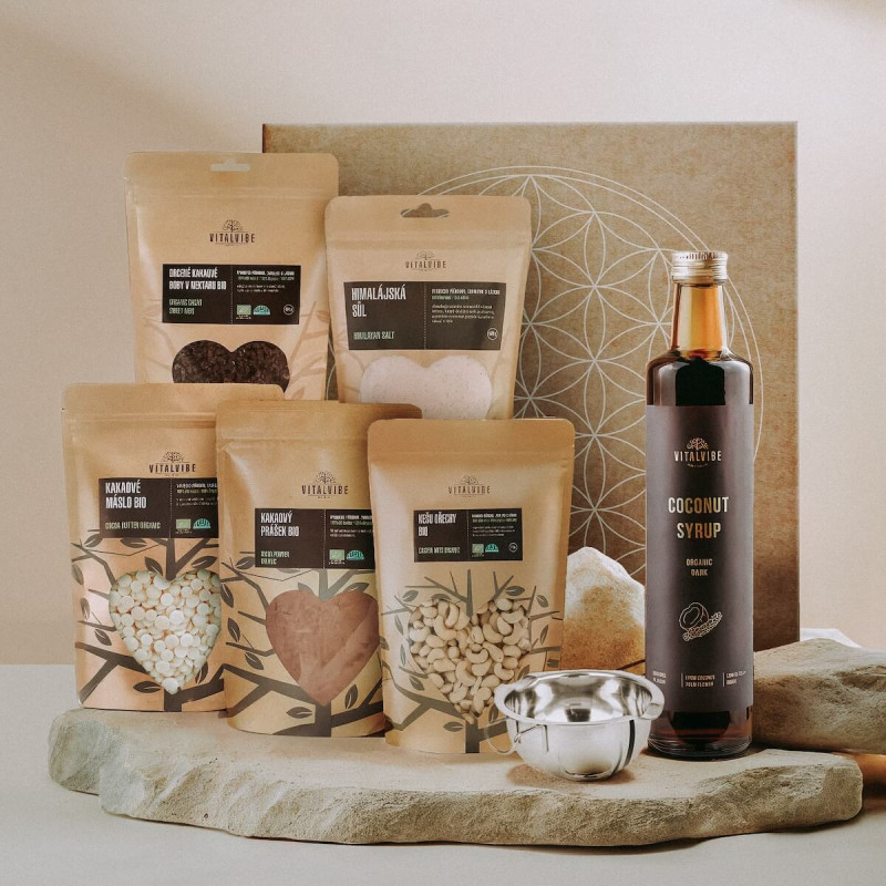 Vitalvibe - Gift Package for Homemade Chocolate Pieces Creation