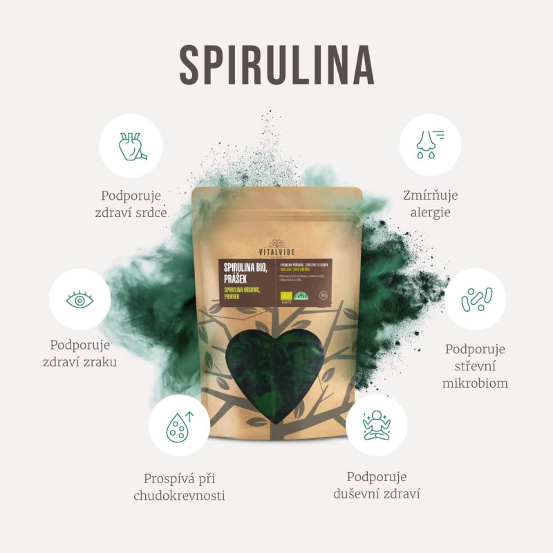 Vitalvibe - Organic Spirulina Powder - Size - Image 3