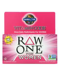 Vitamin Code RAW ONE for Women - 75 vcaps