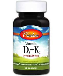 Vitamin D3 + K2 - 60 caps
