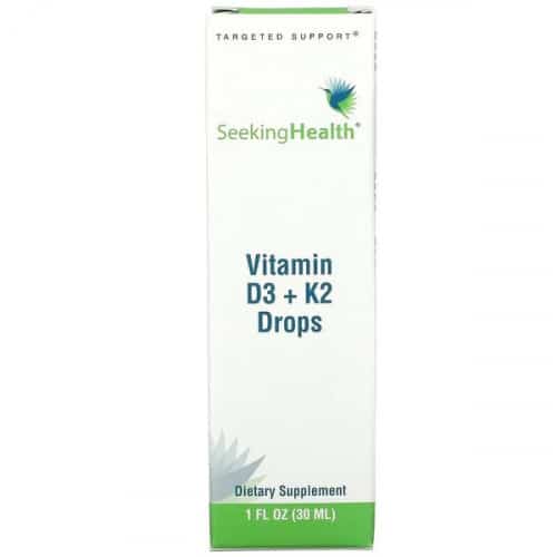 Vitamin D3 + K2-dråber - 30 ml