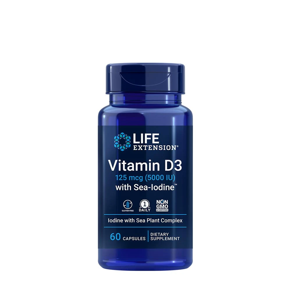 Vitamin D3 with Sea-Iodine