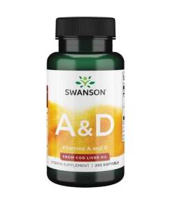 Vitamins A & D - 250 softgels