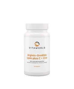 Vitaworld Arginine-Ornithine-Lysine + C + Zinc (60 Caps)