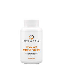 Vitaworld Hericium Extract 500 mg (100 Capsules)