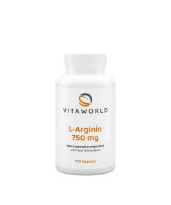 Vitaworld L-arginine 750 mg (100 Capsules)