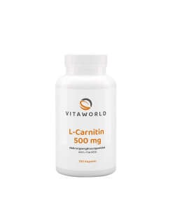 Vitaworld L-carnitine 500 mg (100 Capsules)